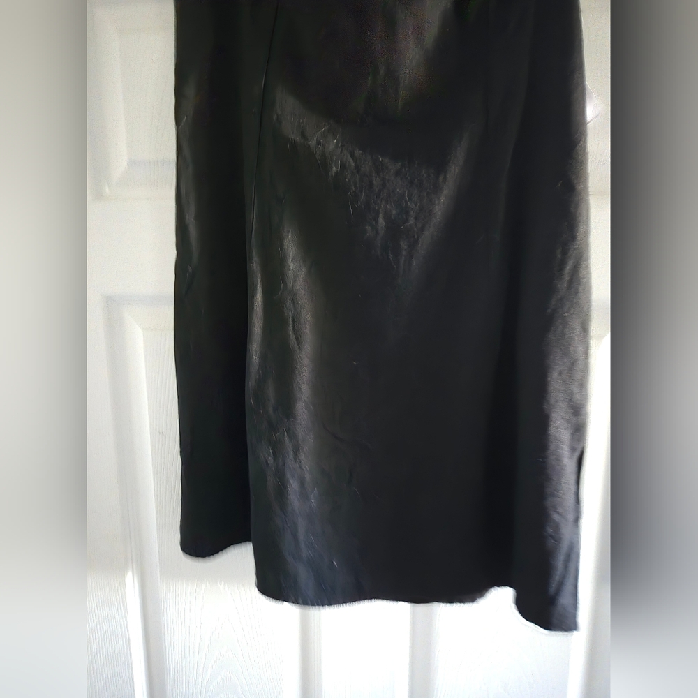 NWOT Old Navy Linen Black Strapless Dress